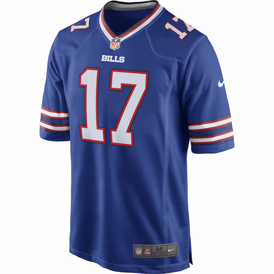 Josh Allen Buffalo Bills NFL Nike Game Player Blue Jersey