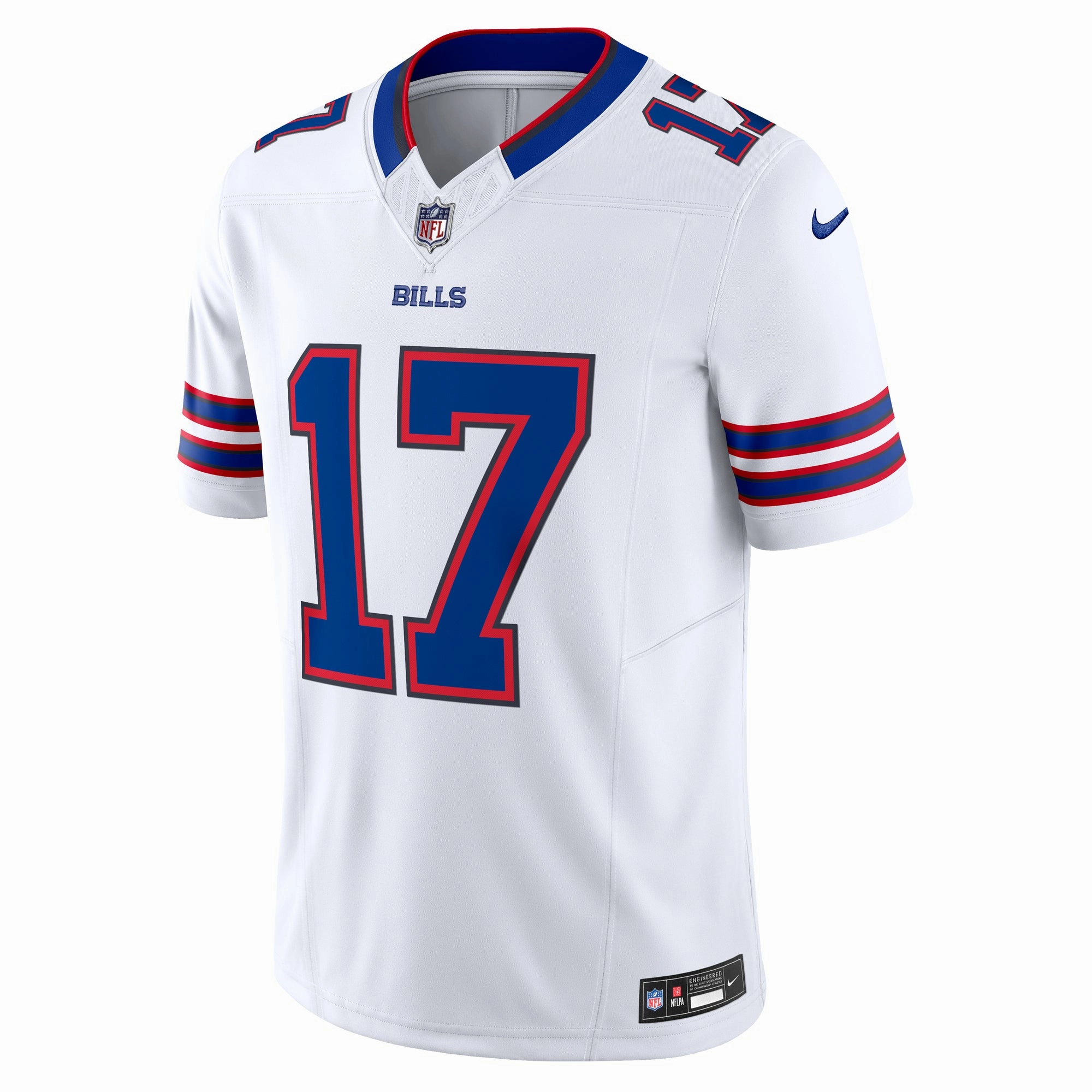 Josh Allen Buffalo Bills NFL Nike Vapor F.U.S.E. Limited Player White Jersey