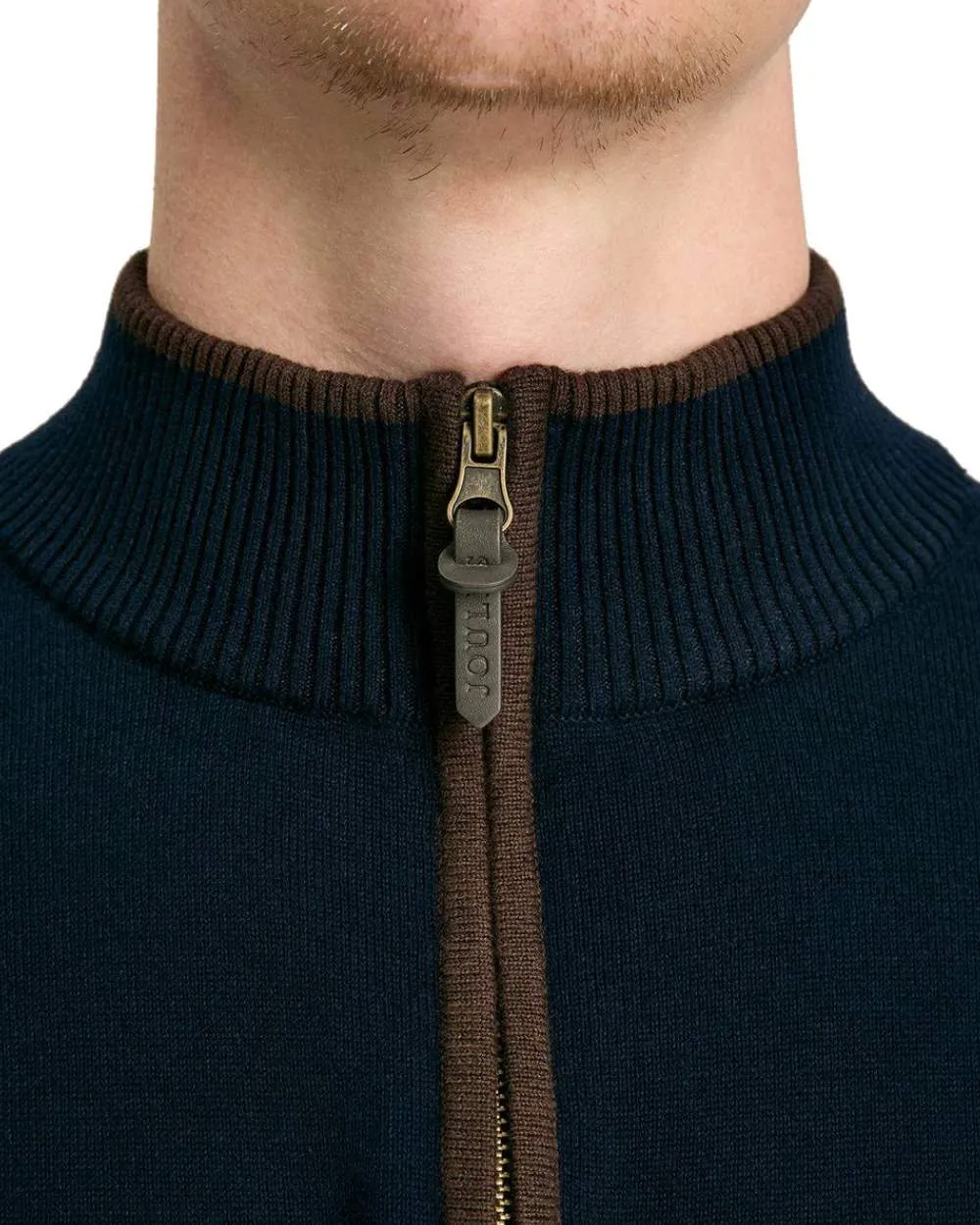 Joules Hillside Quarter Zip Knit Jumper Zip Neck Sweaters Men