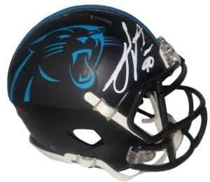 Julius Peppers Signed Carolina Panthers 2022 Mini Helmet On Field Alternate