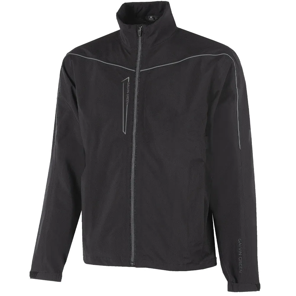 Galvin Green Armstrong Gore-Tex Paclite Waterproof Jacket - Black/Sharkskin Built to Perform Stride with Confidence