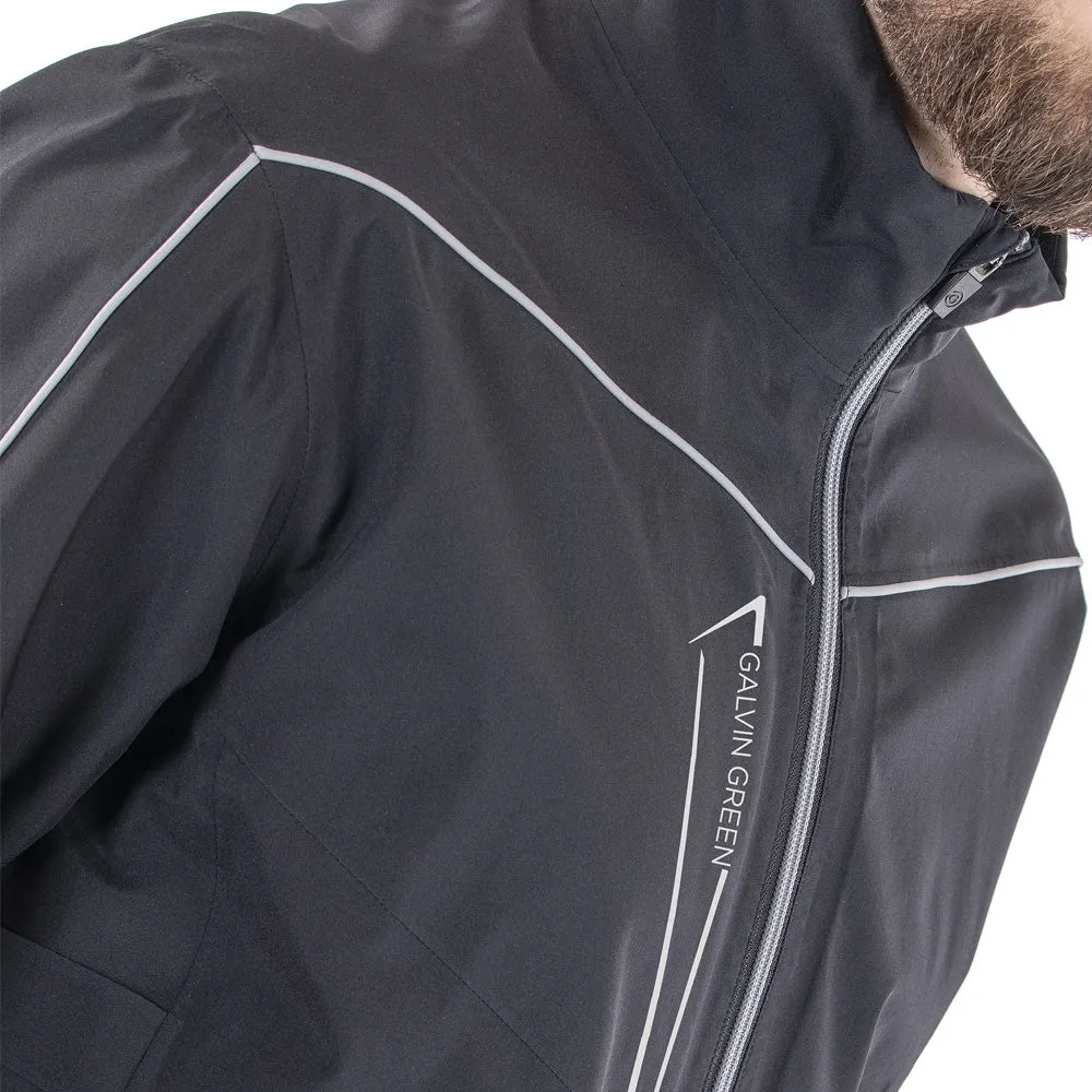 Mother's Day Sale Galvin Green Armstrong Gore-Tex Paclite Waterproof Jacket - Black/Sharkskin