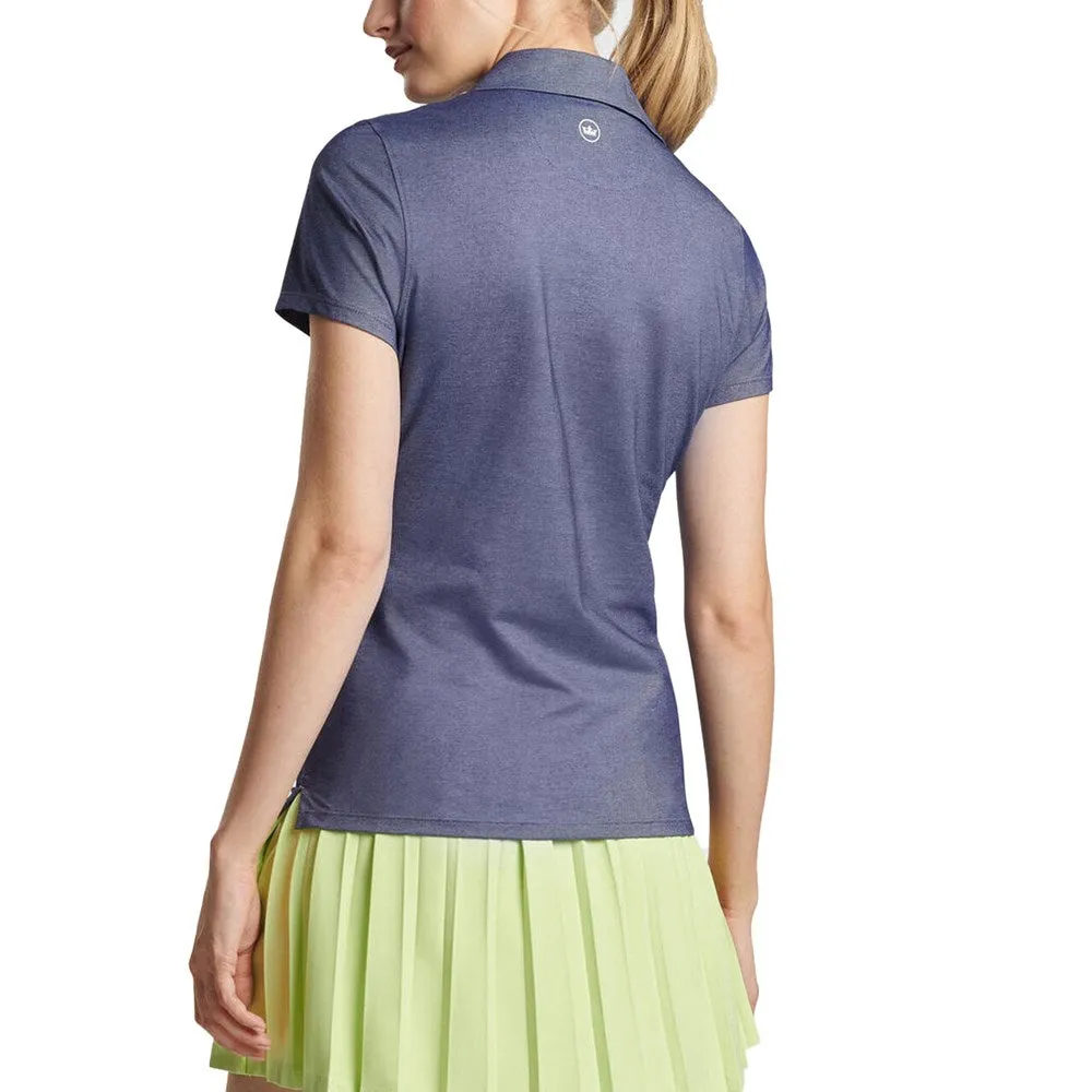 Peter Millar Women'S Albatross Golf Polo Shirt - Navy Engineered for Speed