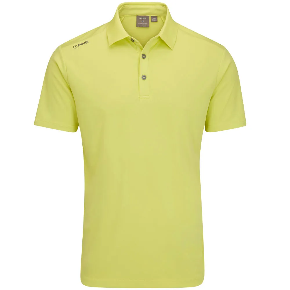 Built to Move You Ping Lindum Polo Shirt - Limelight
