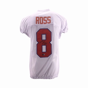 Justyn Ross Signed Clemson Tiger Jersey (Beckett COA) 2021 Senior Wide Receiver