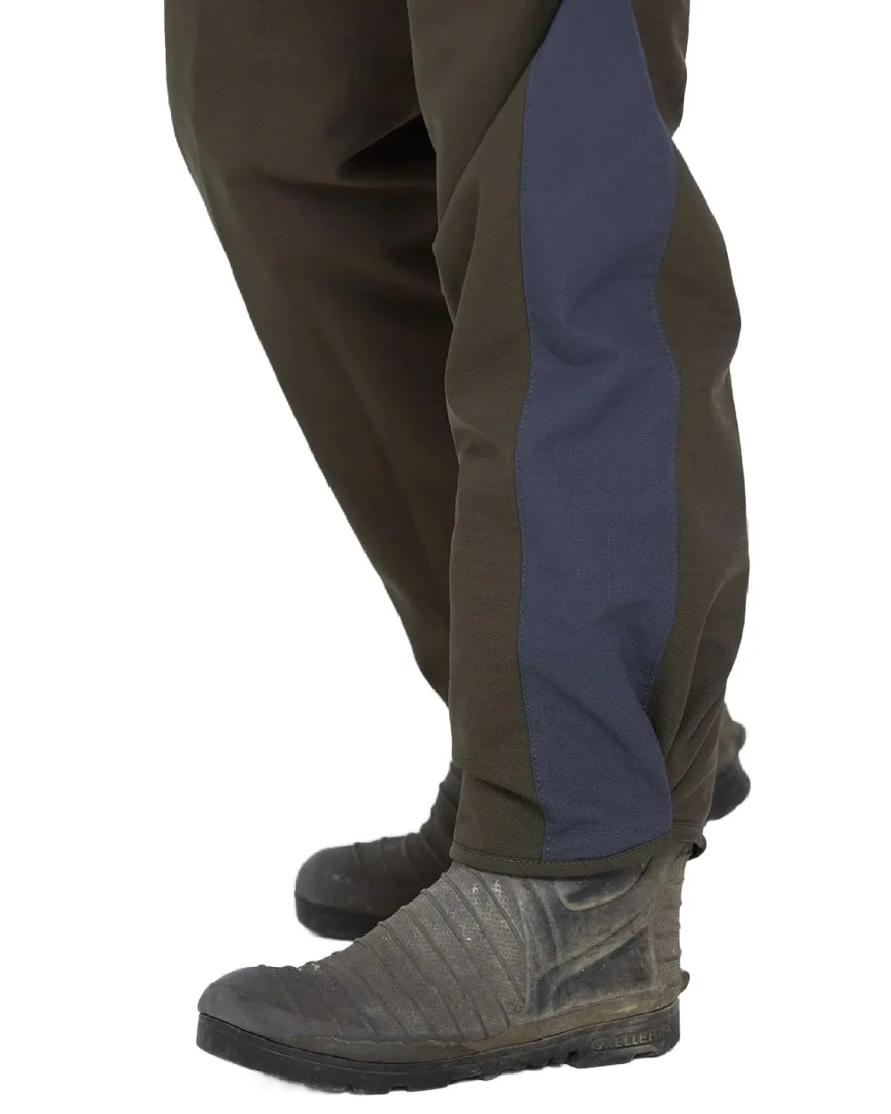 Kaiwaka Mens Stormforce Bib Overtrousers Durable Work Trousers