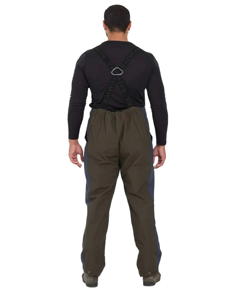 Kaiwaka Mens Stormforce Bib Overtrousers Durable Work Trousers