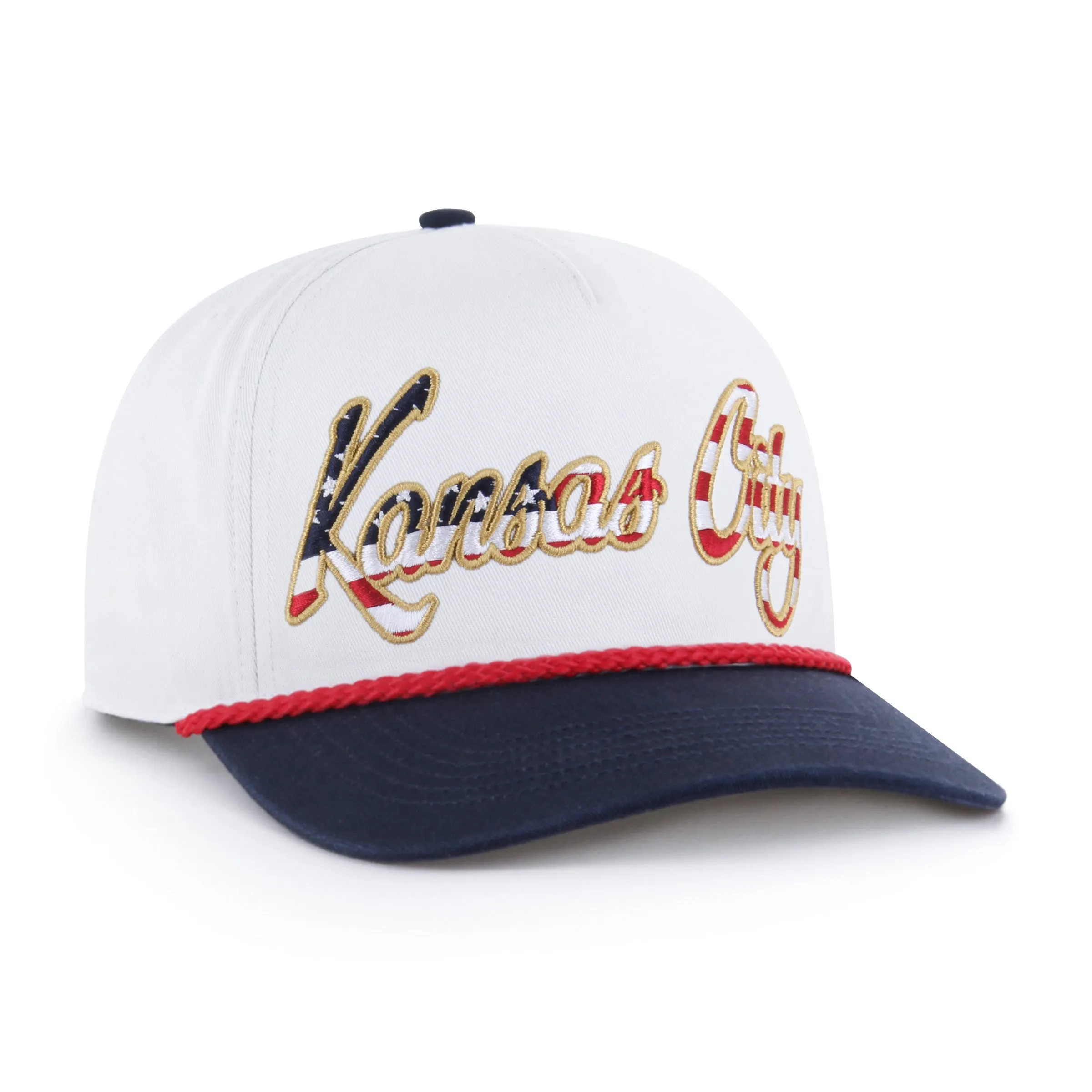 KANSAS CITY ROYALS PATRIOTIC OVERHAND 