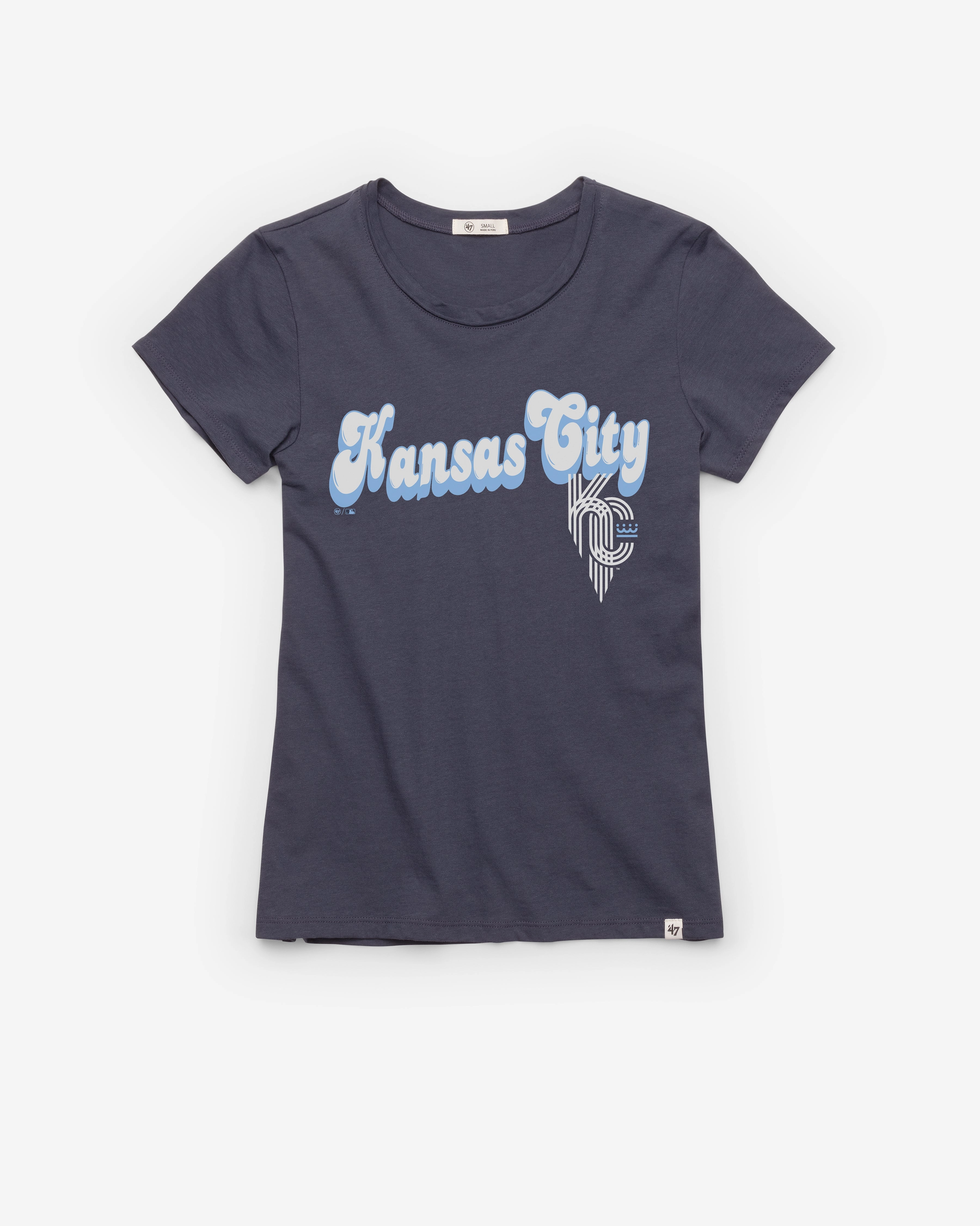 KANSAS CITY ROYALS CITY CONNECT MYSTIC '47 FRANKIE TEE WOMENS