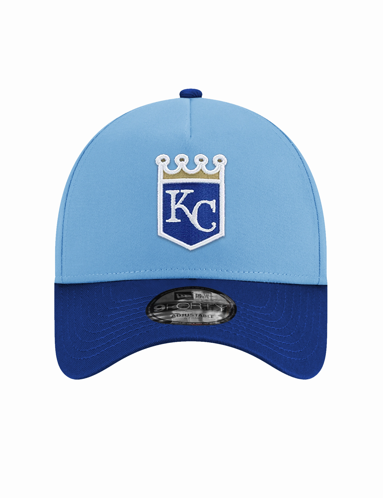 Kansas City Royals New Era MLB Team Alt 9FORTY A-Frame Snapback Hat - Blue