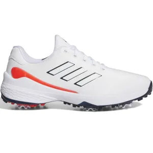 Adidas Zg23 Spiked Waterproof Shoes - White/Collegiate Navy/Bright Red Autumn Sale Black Friday Deal