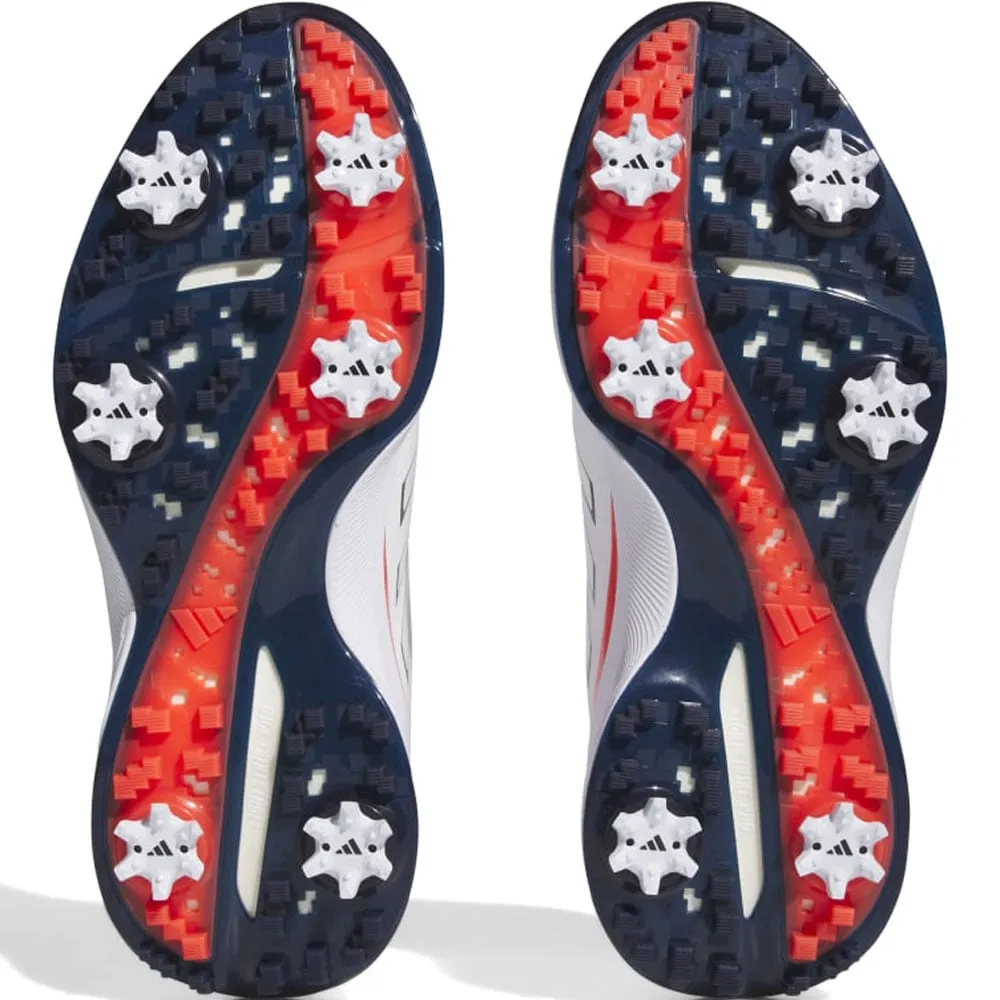 Adidas Zg23 Spiked Waterproof Shoes - White/Collegiate Navy/Bright Red Biggest Sale of the Year