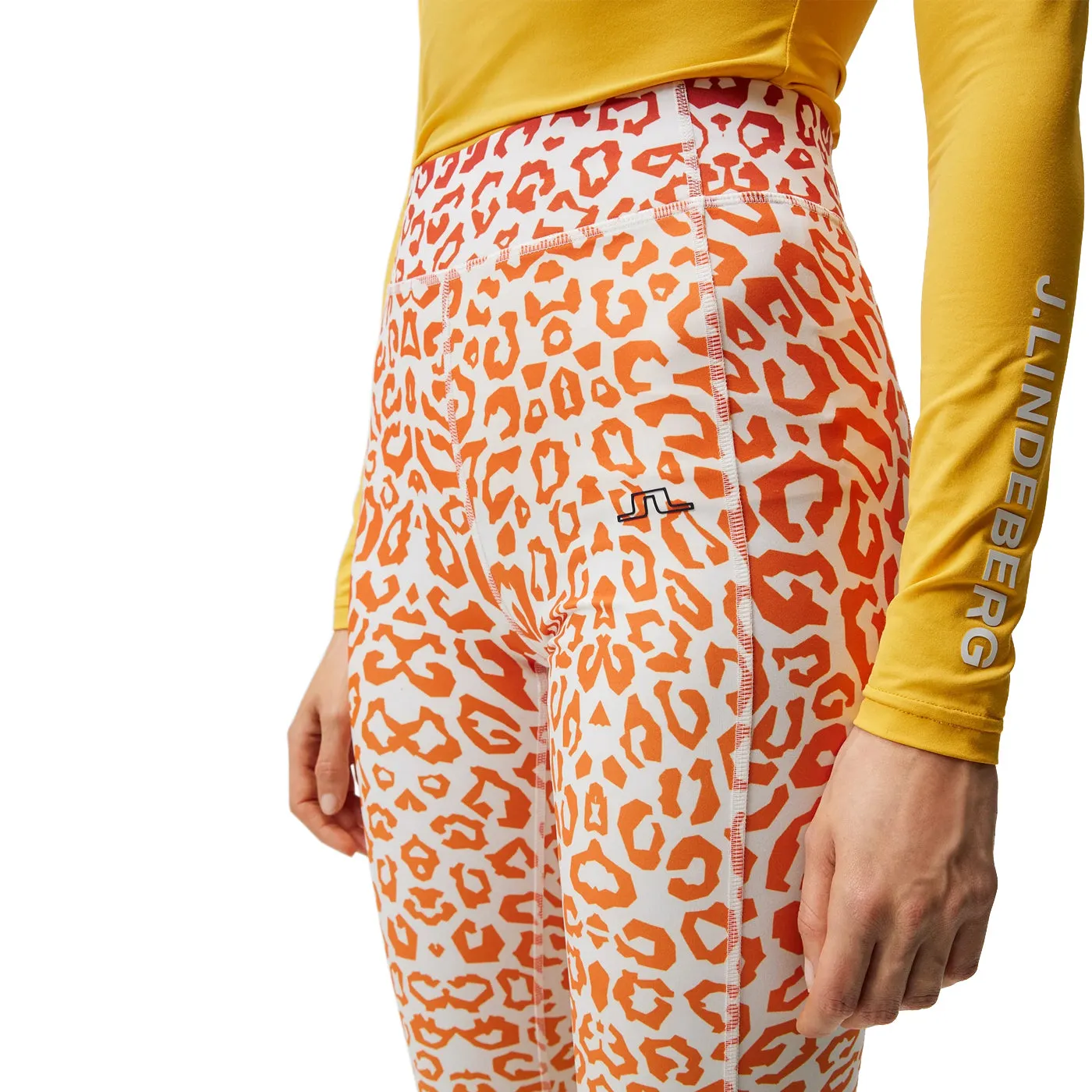 Biggest Sale of the Year J.Lindeberg Women'S Zena Print Tights - Leo Reflect Sunset