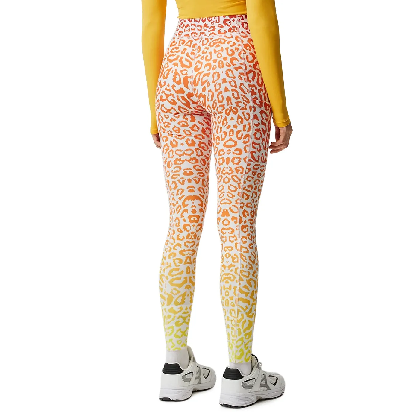 J.Lindeberg Women'S Zena Print Tights - Leo Reflect Sunset Independence Day Sale Lead with Style