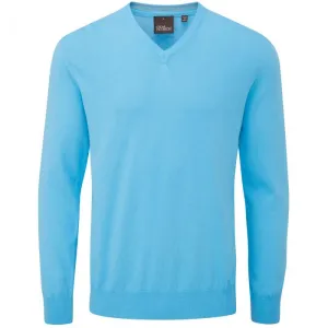 Be Unstoppable Great Value Oscar Jacobson Constable Pullover - Bright Blue