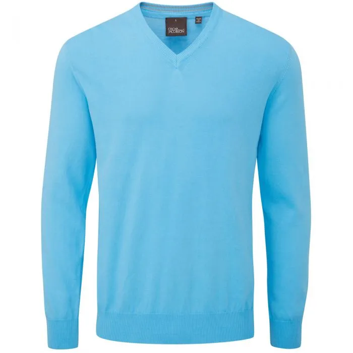 Be Unstoppable Great Value Oscar Jacobson Constable Pullover - Bright Blue