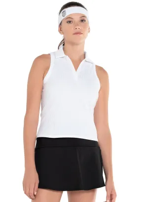 Footwear for the Fearless Sleeveless Rib Polo
