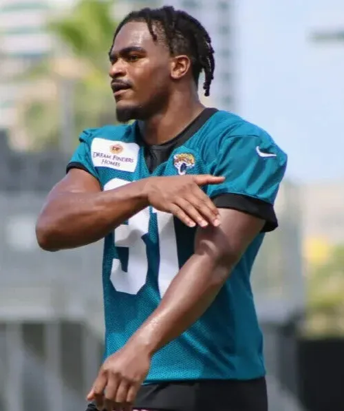 Keilan Robinson Signed Jacksonville Jaguars Jersey (JSA COA) Ex Texas Longhorn