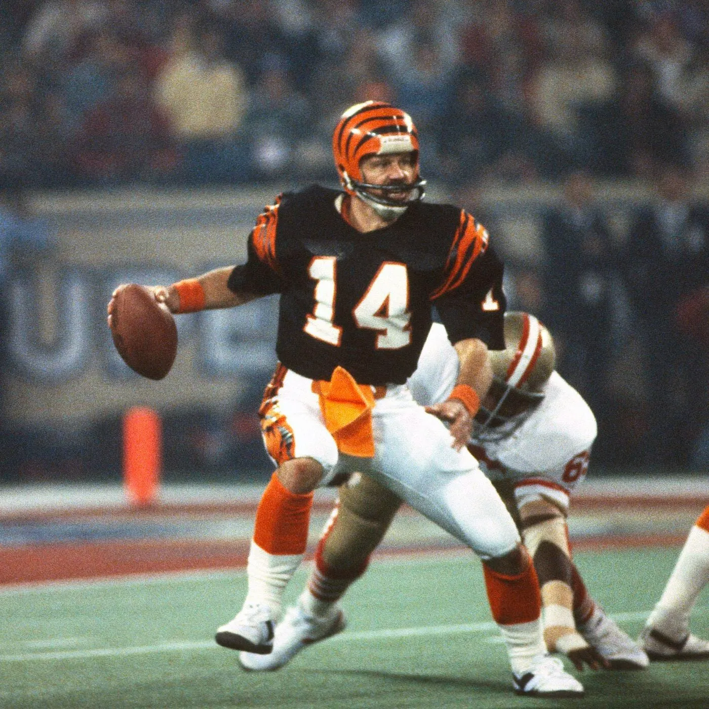 Ken Anderson Signed Cincinnati Bengals Jersey Inscribed "'81 MVP" (Beckett) Q.B