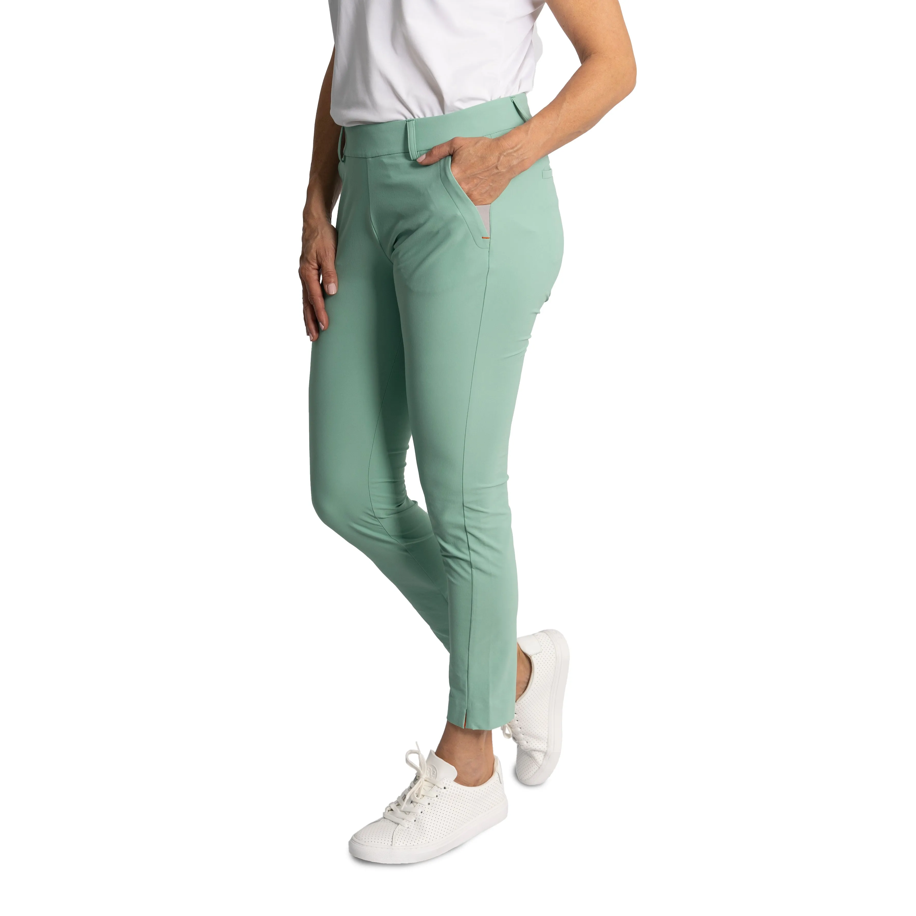 Kjus Women'S Ice Light 7/8 Golf Treggings - Mineral Define Your Own Way All Saints' Day Sale