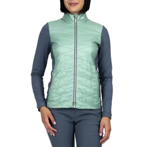 Flash Sale Kjus Women'S Retention Golf Jacket - Mineral/Steel Blue