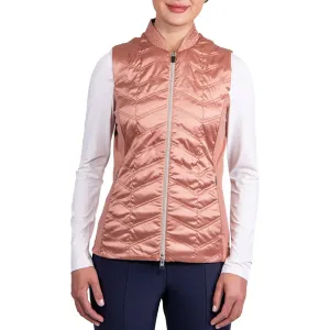 Limited Time Offer Make a Statement Kjus Women'S Retention Golf Vest - Clay