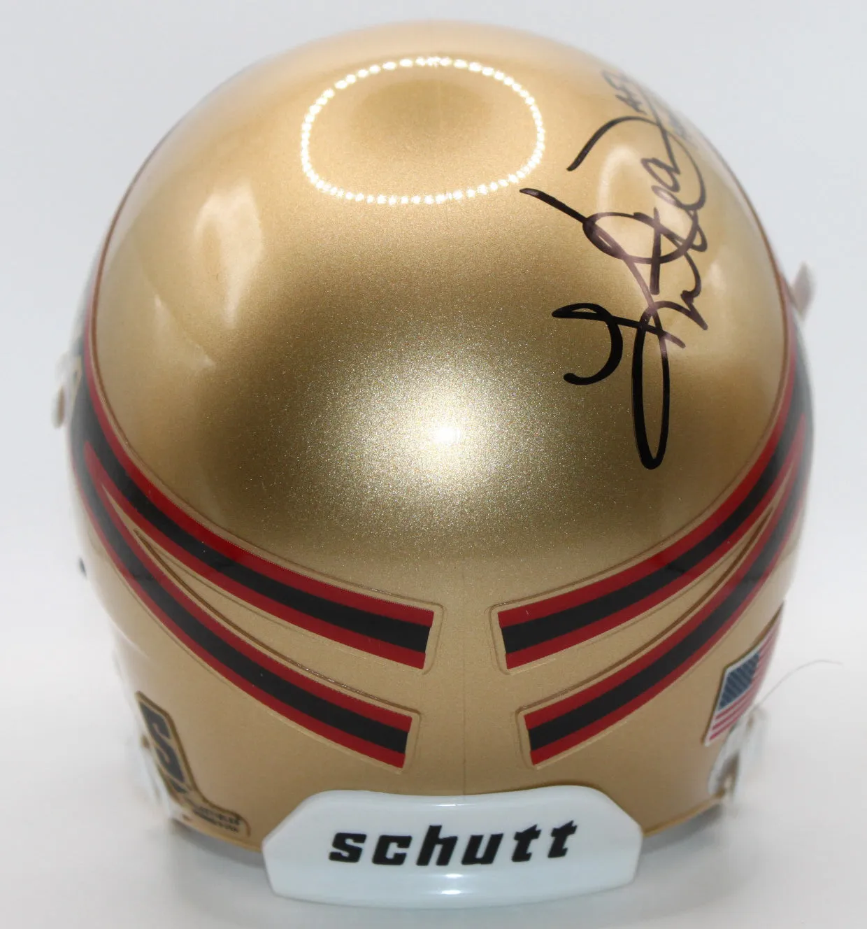 Kurt Warner Iowa Barnstormers Signed Mini Helmet