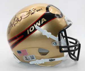 Kurt Warner Iowa Barnstormers Signed Mini Helmet