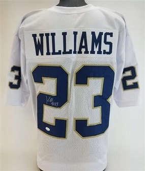 Kyren Williams Signed Notre Dame Fighting Irish Jersey (JSA COA) 2021 Jr. R.B.