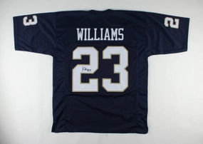 Kyren Williams Signed Notre Dame Fighting Irish Jersey (JSA COA) 2021 Junior RB