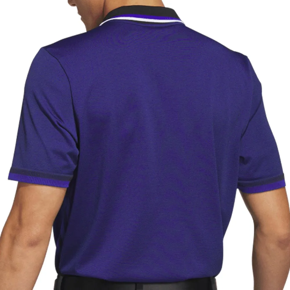 Adidas Primeknit Polo Shirt - Black/Lucid Blue Footwear for the Fearless