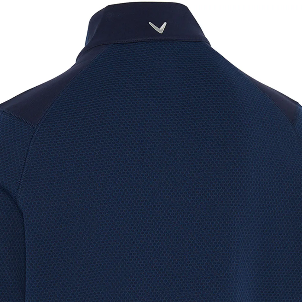 Be Unstoppable Made to Turn Heads Callaway Hex 1/4 Zip Pullover - Peacoat