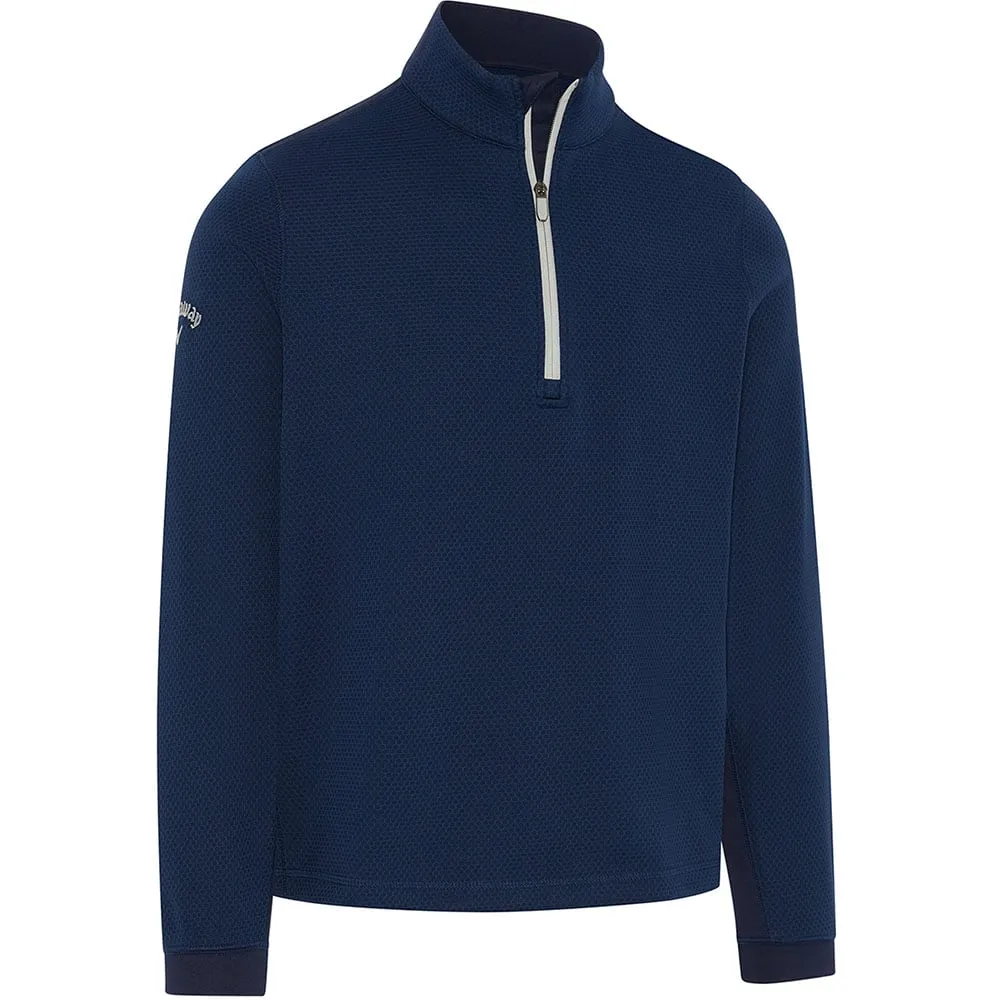 Dare to Lead Made to Turn Heads Callaway Hex 1/4 Zip Pullover - Peacoat