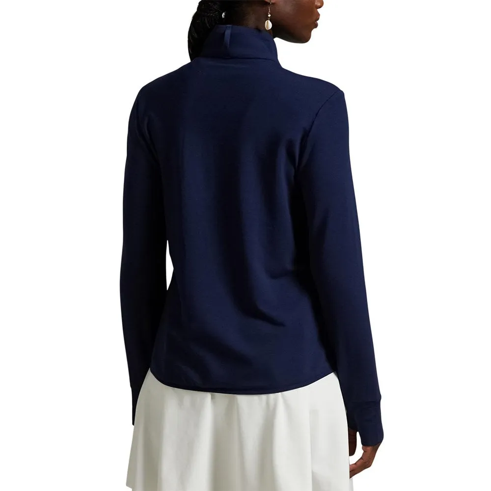 Rlx Ralph Lauren Women'S Cool Wool Hybrid Performance Full-Zip Jacket - Refined Navy Own Every Step Easter Sale