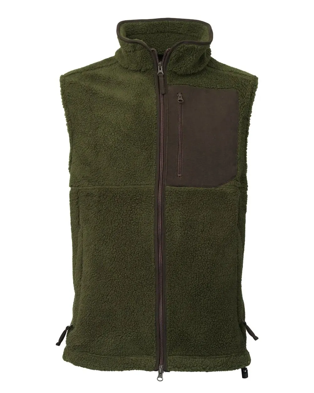 Laksen Bear Fleece Zip Vest Tattersall Dress Shirts