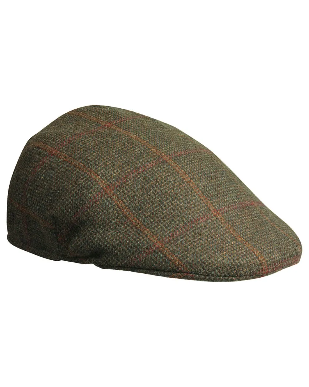 Laksen Hastings Ghillies Tweed Flat Cap with Earwarmers Classic Country Hats