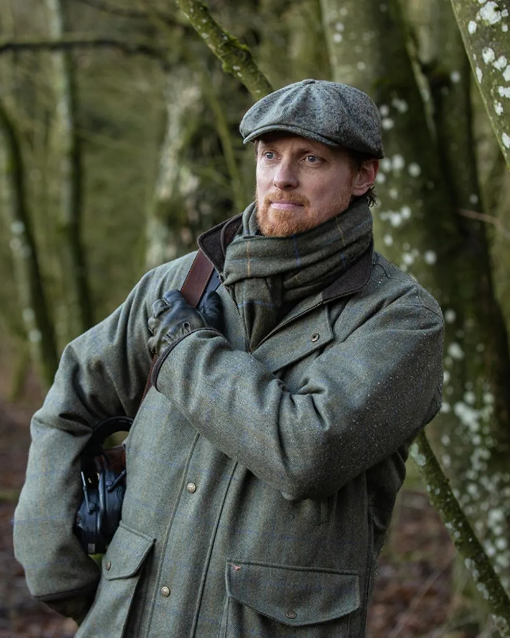 Laksen Laird Chatsworth Tweed Coat with CTX Men's Tweed Coats