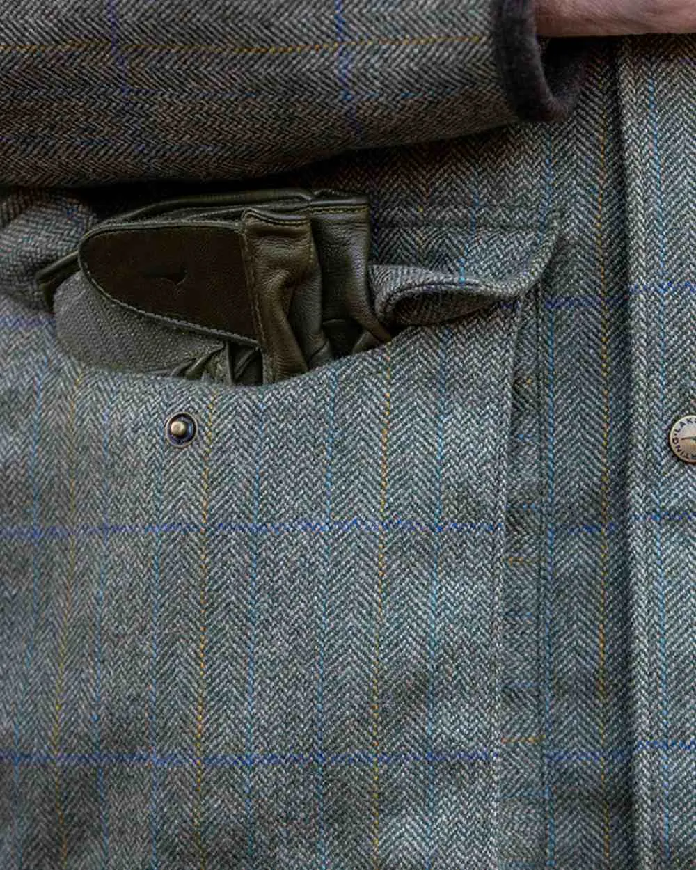 Laksen Laird Chatsworth Tweed Coat with CTX Men's Tweed Coats