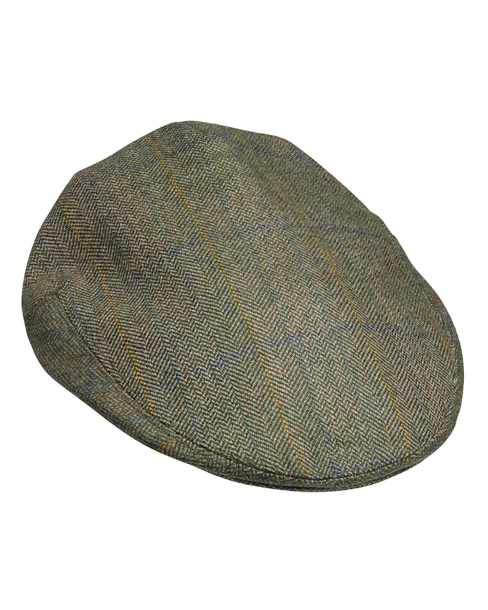 Laksen Laird Tweed Flat Cap English Country Headwear