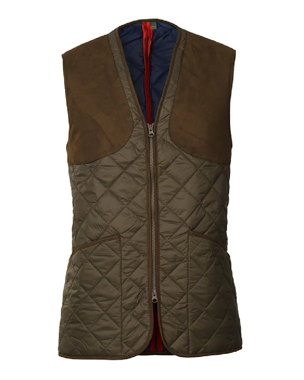 Laksen Ludlow Quilted Shooting Vest Long Sleeve Casual Tops