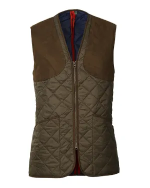 Laksen Ludlow Quilted Shooting Vest Long Sleeve Casual Tops
