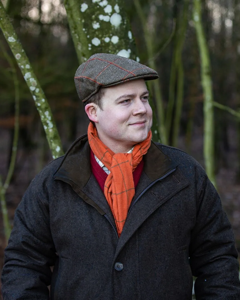 Laksen Matterhorn Wingfield Loden Coat with CTX Men's Tweed Coats