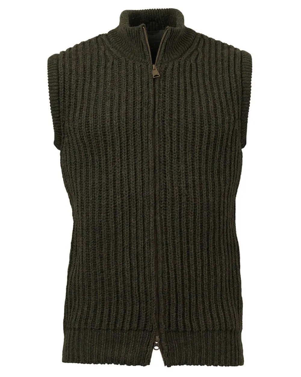 Laksen Oban Knitted Vest Men's Wool Knit Cardigans