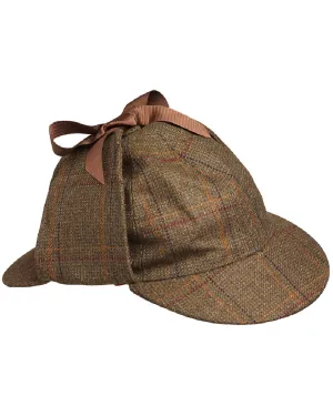Laksen Woolston Tweed Highland Hat Shooting Wide-Brim Hats