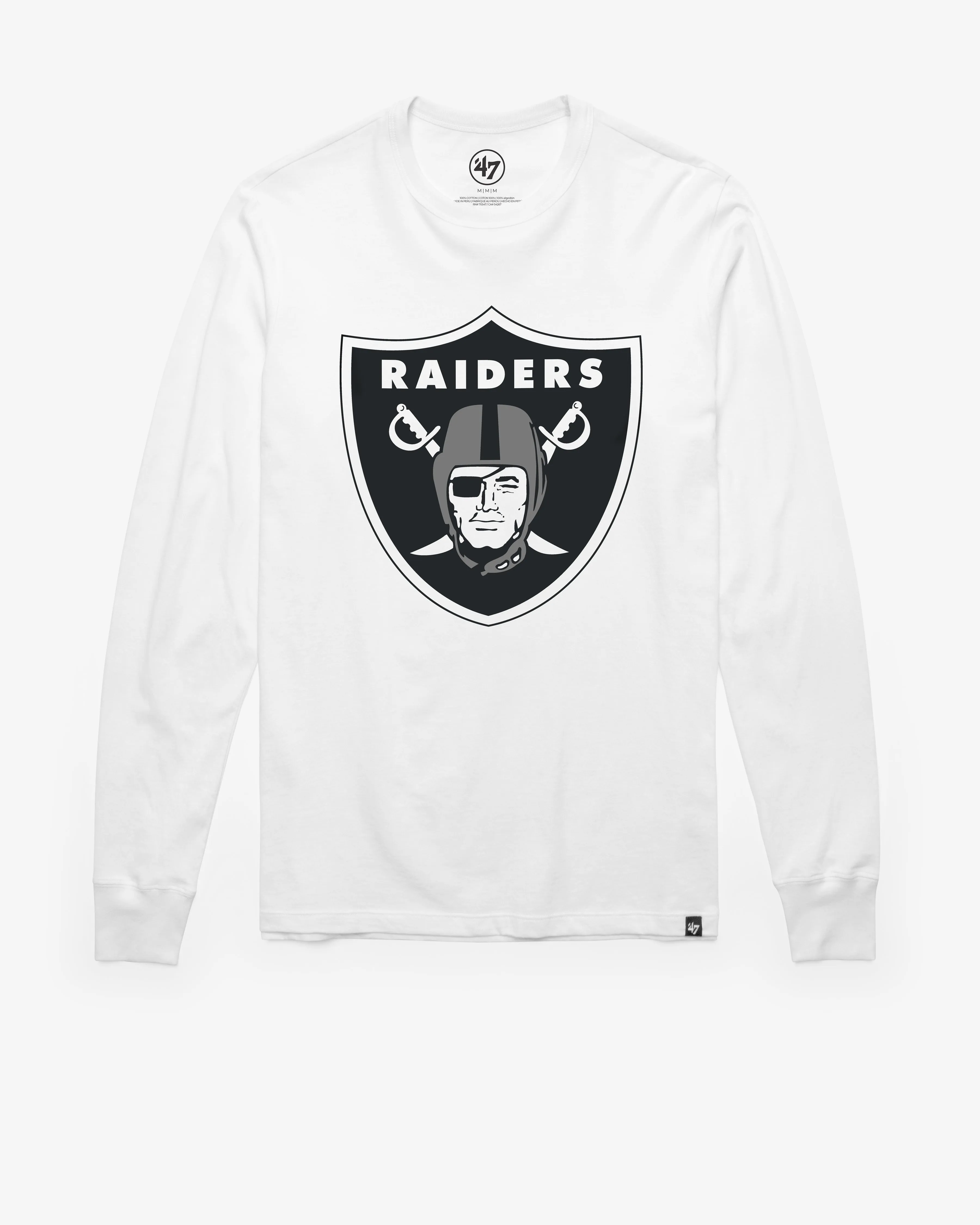 LAS VEGAS RAIDERS PREMIER FRANKLIN LONG SLEEVE TEE