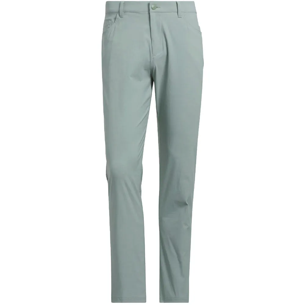 Hit Your Next Level Stride with Confidence Adidas Ultimate365 5 Pocket Trousers - Silver Green