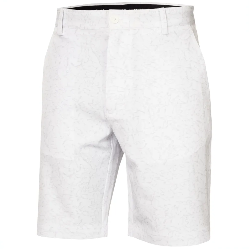Rule the Streets Calvin Klein Printed Bullet Shorts - White