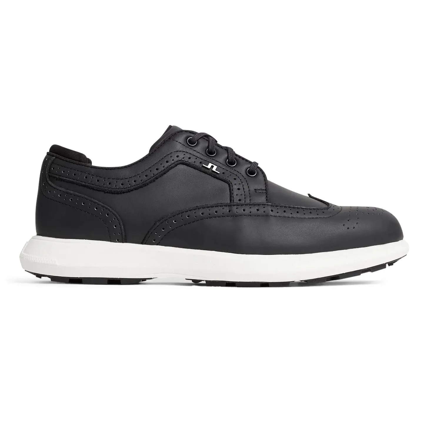 J.Lindeberg Fairway Brogue Golf Shoes - Black Special Offer