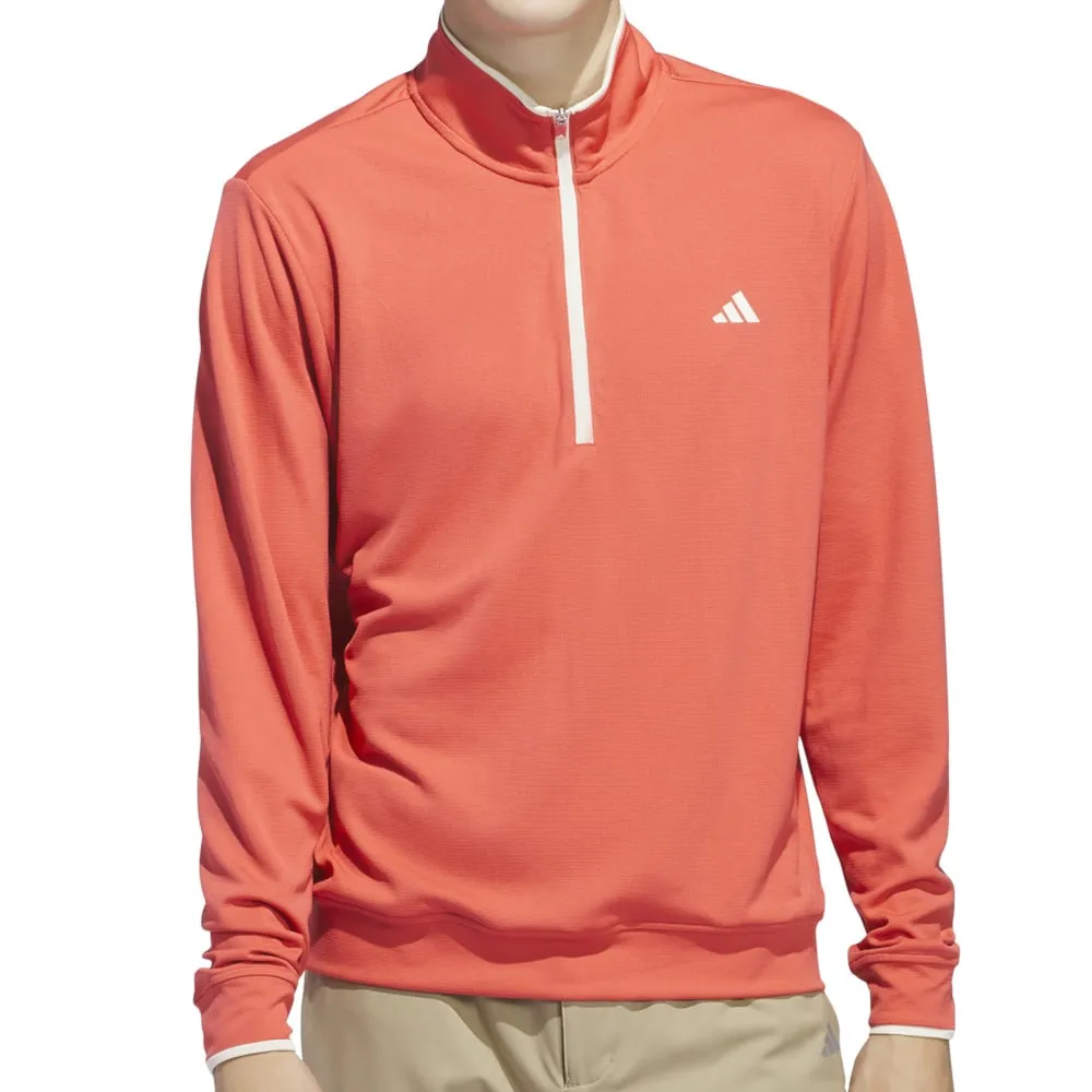 Great Value Spring Sale Adidas Core Lightweight 1/4 Zip Pullover - Preloved Scarlet