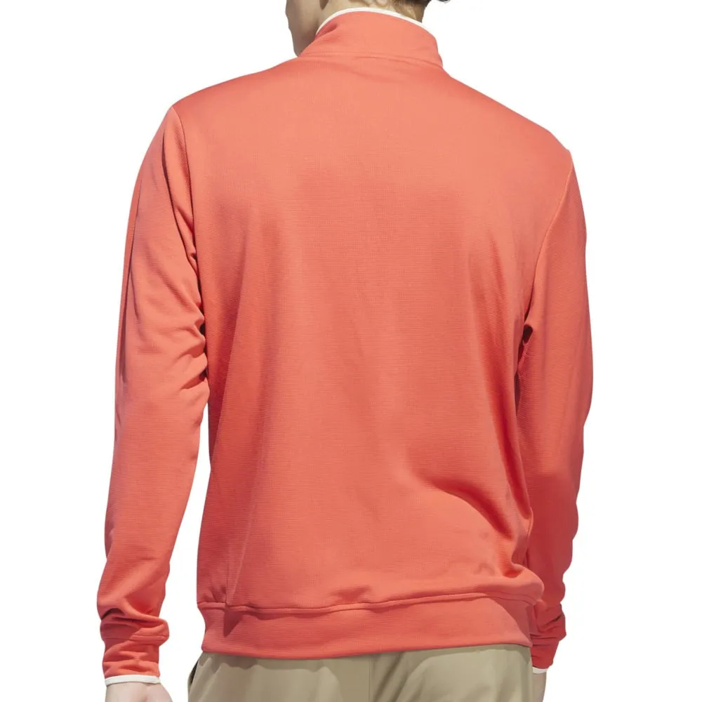 Walk with Purpose Adidas Core Lightweight 1/4 Zip Pullover - Preloved Scarlet